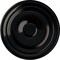Ekena Millwork Giana Ceiling Medallion (Fits Canopies up to 7 7/8"), Hand-Painted Black Pearl, 32 5/8"OD x 1 1/2"P CM32GIBPS - alternate 1